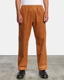 Americana Elastic Waist Cord Pants