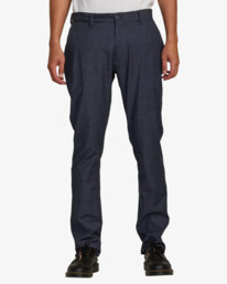 1 Back In Tech Chinos Blue AVYNP00159 RVCA