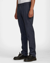 4 Back In Tech Chinos Blue AVYNP00159 RVCA
