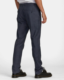5 Back In Tech Chinos Blue AVYNP00159 RVCA