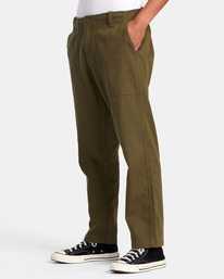 4 All Time Camp Pants Beige AVYNP00163 RVCA