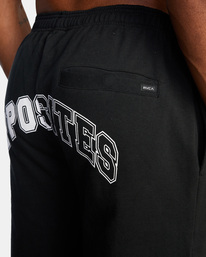 9 Big Split Sweatpants Black AVYNP00167 RVCA