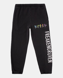 rvca, Freakengruven Sweatants, BLACK (blk) FREAKENGRUVEN PANT AVYNP00170