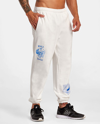 7 Benjamin Jeanjean x RVCA x Everlast - Jogginghose für Männer Weiss AVYNP00173 RVCA