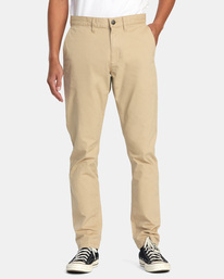 1 Daggers Chino Pants Beige AVYNP00175 RVCA