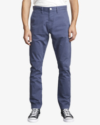1 Daggers Chino Pants Blue AVYNP00175 RVCA