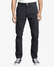 1 Daggers Chino Pants Black AVYNP00175 RVCA