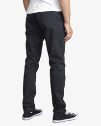 5 Daggers Chino Pants Black AVYNP00175 RVCA