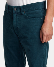 3 Daggers Pigment Corduroy Pants Blue AVYNP00176 RVCA