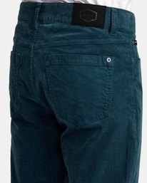 7 Daggers Pigment Corduroy Pants Blue AVYNP00176 RVCA