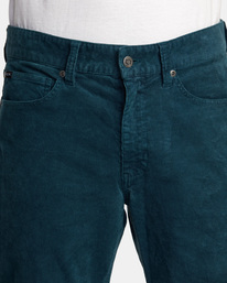 8 Daggers Pigment Corduroy Pants Blue AVYNP00176 RVCA