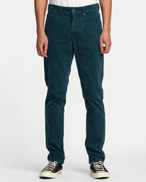 1 Daggers Pigment Corduroy Pants Blue AVYNP00176 RVCA