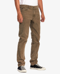 6 Daggers Pigment Corduroy Pants Multicolor AVYNP00176 RVCA