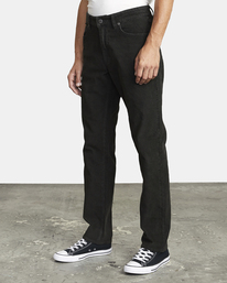 3 Daggers Pigment Corduroy Pants Black AVYNP00176 RVCA