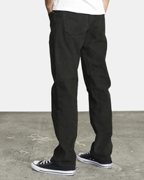 4 Daggers Pigment Corduroy Pants Black AVYNP00176 RVCA