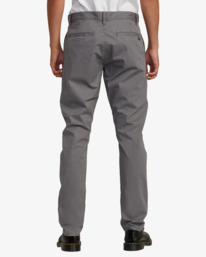 2 Daggers Twill Slim Fit Pants Grey AVYNP00177 RVCA