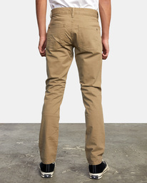 2 Daggers Twill Slim Fit Pants White AVYNP00177 RVCA