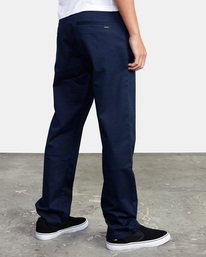 5 Weekend Stretch Chino Pants Blue AVYNP00178 RVCA
