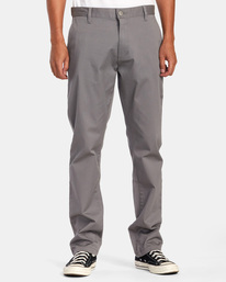 1 Weekend Stretch Chino Pants Grey AVYNP00178 RVCA