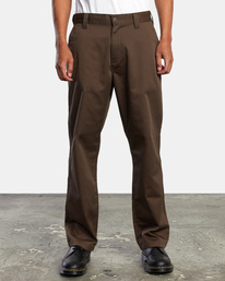 1 Americana Chino Pants Brown AVYNP00179 RVCA