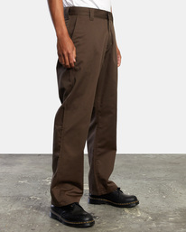 6 Americana Chino Pants Brown AVYNP00179 RVCA