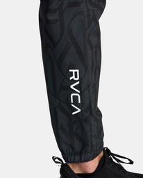 5 THUG ROSE YOGGER TECHNICAL JOGGERS Black AVYNP00192 RVCA