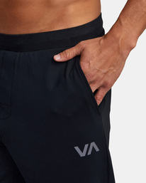 3 Trainer Sweatpants Black AVYNP00194 RVCA