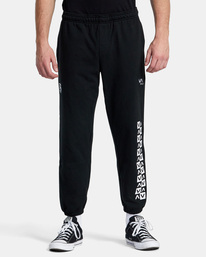 2 BARRON MAMIYA JOGGERS Black AVYNP00201 RVCA