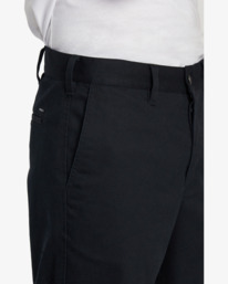 2 New Dawn Chinos Black AVYNP00206 RVCA