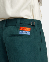 6 Spun Spirit Studio - Pantalon chino Unisexe Vert AVYNP00216 RVCA