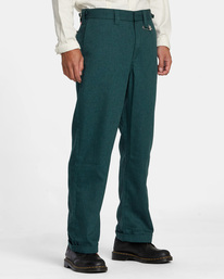 5 Spun Spirit Studio - Pantalon chino Unisexe Vert AVYNP00216 RVCA
