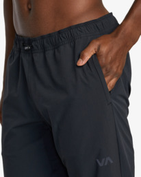 3 Spectrum Tech Slim Fit Pants Black AVYNP00217 RVCA