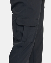 4 Spectrum Tech Cargo Pants Black AVYNP00220 RVCA