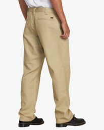 4 Americana - Pantalon chino pour Homme Beige AVYNP00227 RVCA