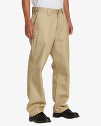 5 Americana - Pantalon chino pour Homme Beige AVYNP00227 RVCA