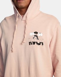 6 RVCA x Jesse Lortz Pullover Hoodie Multicolor AVYSF00152 RVCA