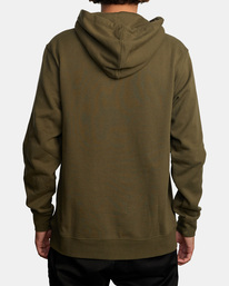 rvca, VA All The Way Fill Pullover Hoodie, OLIVE (olv) VA ALL THE WAY FILL HOODIE AVYSF00158