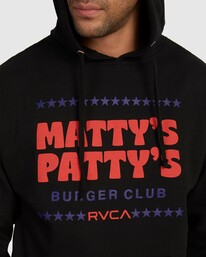 Matty's Patty's Burger Club Hoodie