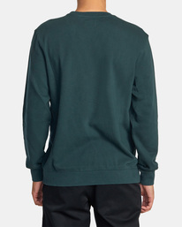 2 Crewneck Sweatshirt Green AVYSF00208 RVCA