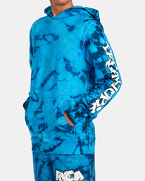 7 Freaktopia Hoodie White AVYSF00226 RVCA