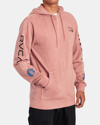 5 ANP Pigment Pullover Hoodie  AVYSF00229 RVCA