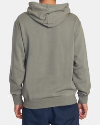2 Balance Box Pullover Hoodie Green AVYSF00253 RVCA