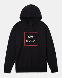 0 VA All The Way Pullover Hoodie Black AVYSF00254 RVCA
