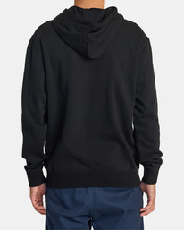 2 Hastings Pullover Hoodie Black AVYSF00260 RVCA