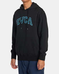 4 Hastings Pullover Hoodie Black AVYSF00260 RVCA