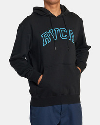 5 Hastings Pullover Hoodie Black AVYSF00260 RVCA