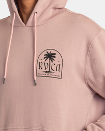 4 Mirage Pullover Hoodie Purple AVYSF00271 RVCA