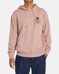 2 Mirage Pullover Hoodie Purple AVYSF00271 RVCA