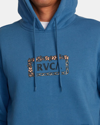 2 Food Chain - Sudadera con Capucha para Hombre Azul AVYSF00282 RVCA