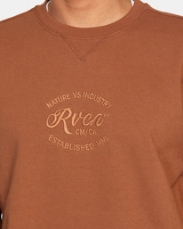 2 Balance Café - Sweatshirt für Männer Braun AVYSF00284 RVCA